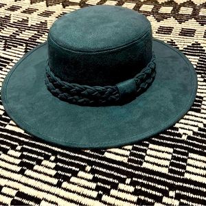 Wide Brim Suede Rancher Hat